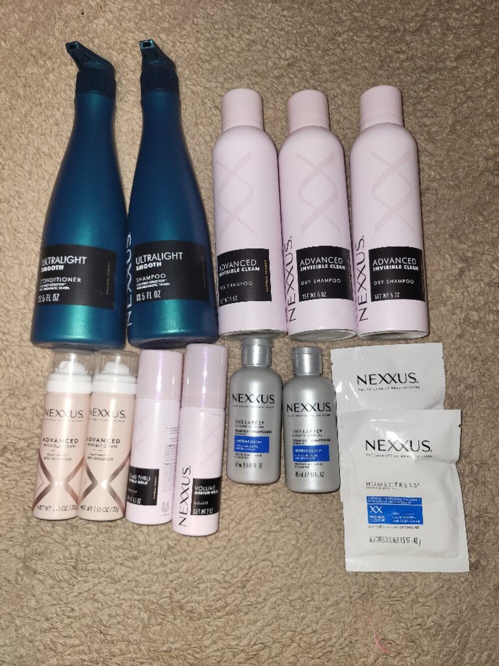 Nexxus Haircare Lot 13 Items Total New Unopened
